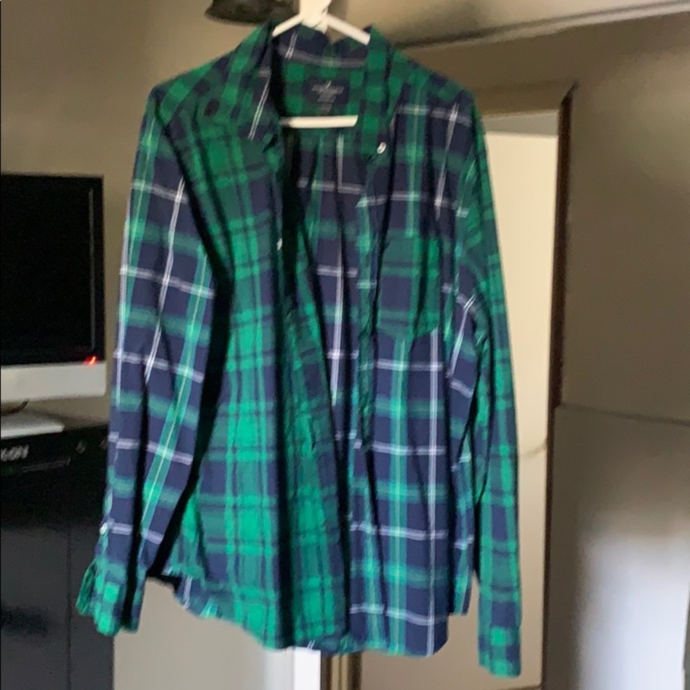 Men’s American eagle dress shirt like new